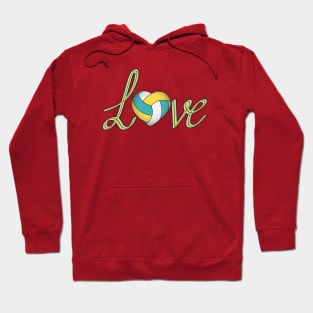 Love Volleyball Hoodie